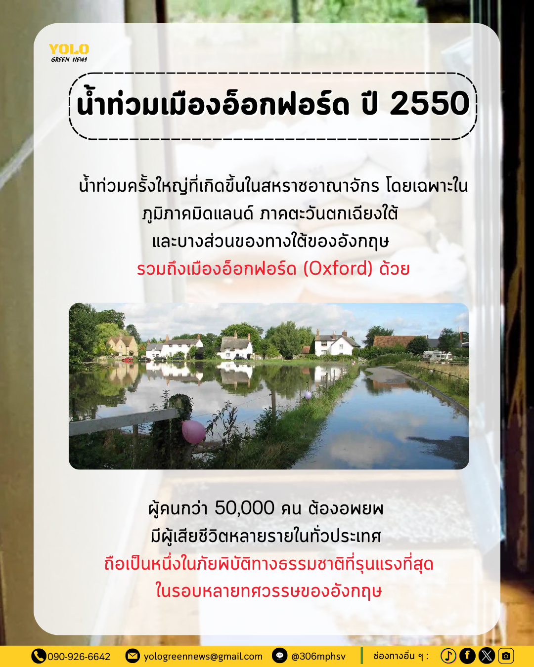 น้ำท่วม