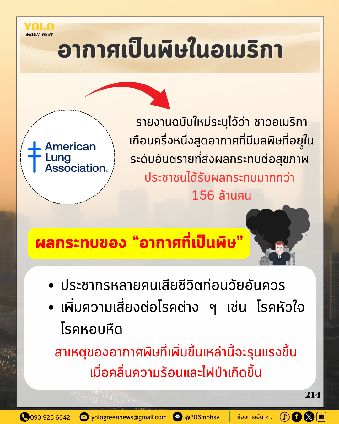 มลพิษทางอากาศ